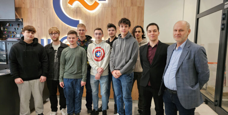 Student w trzeciej klasie